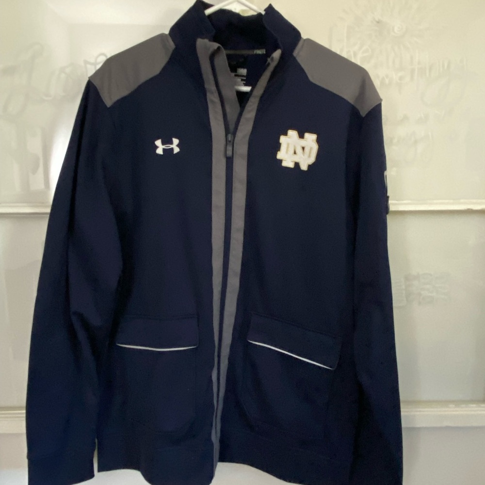Notre dame zip up jacket